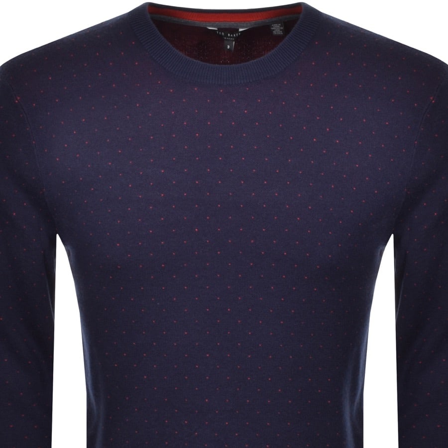 Alternative Image for ProductTed Baker Dotted Jumper Navy2